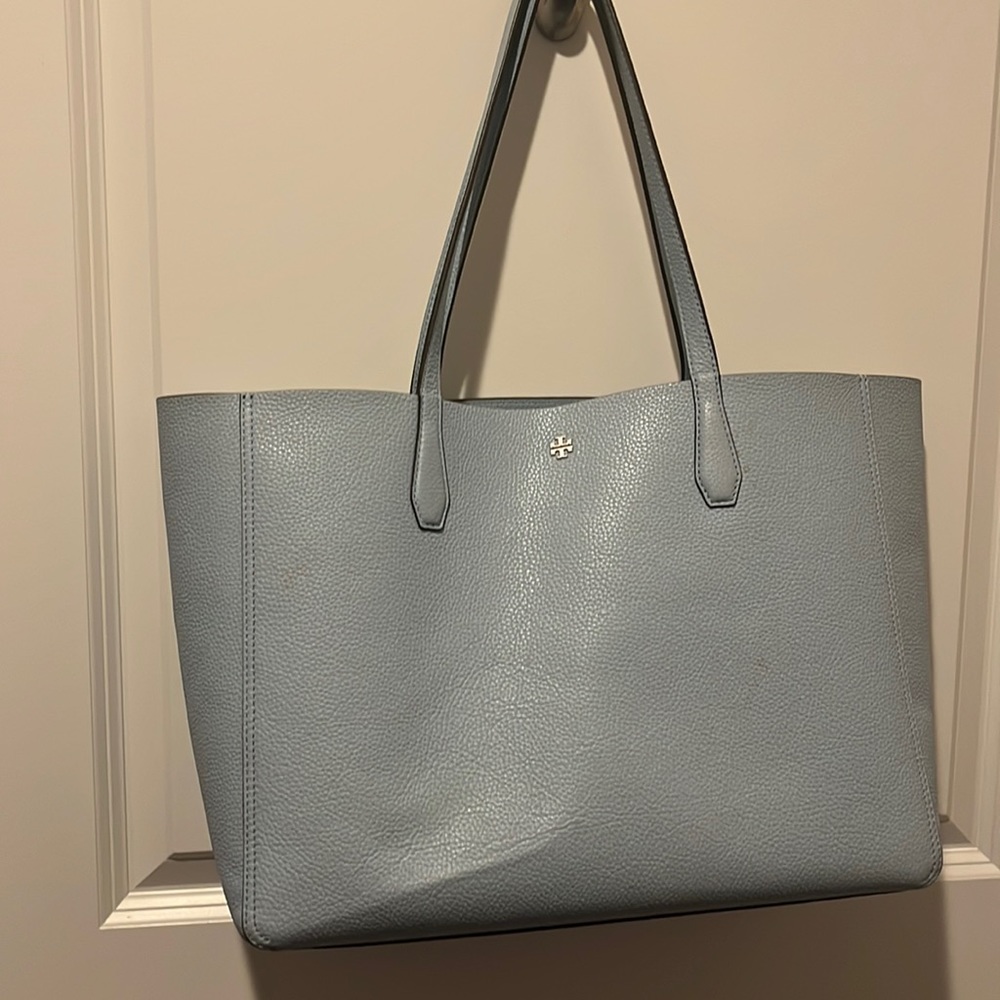 Tory Burch tote bag with matching pouch
